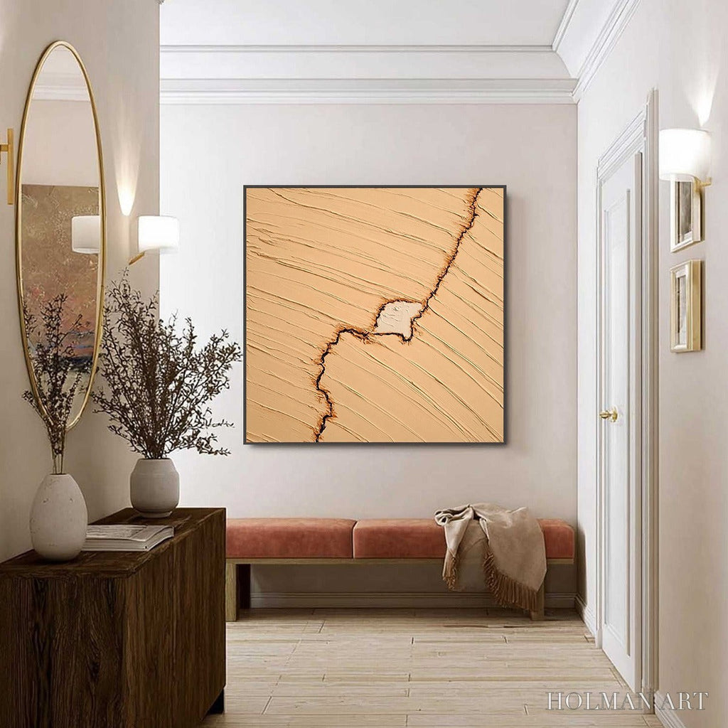 HOLMAN ART Kintsugi – Textured Wabi-Sabi Impasto Abstract Painting - image 6