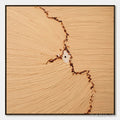 HOLMAN ART Breach – Wabi-Sabi Textured Abstract Painting for Minimalist Decor - image 1