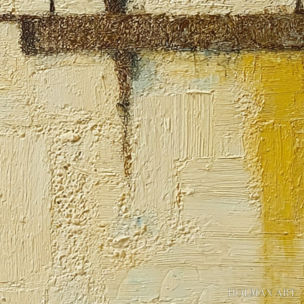 HOLMAN ART Foundation – Wabi-Sabi Inspired Textured Abstract Oil Painting - image 3