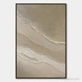 HOLMAN ART Serene Trace – Minimalist Wabi-Sabi Textured Abstract - image 1