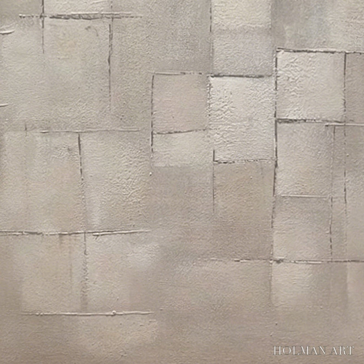 HOLMAN ART Foundations – Textured Minimalist Geometric Abstract Painting - image 5