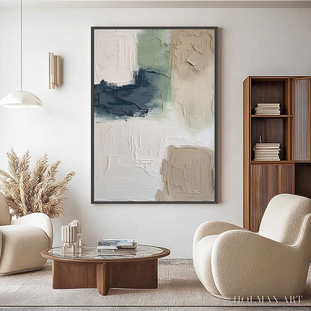 HOLMAN ART Terra Firma – Textured Wabi-Sabi Abstract in Earth Tones - image 2