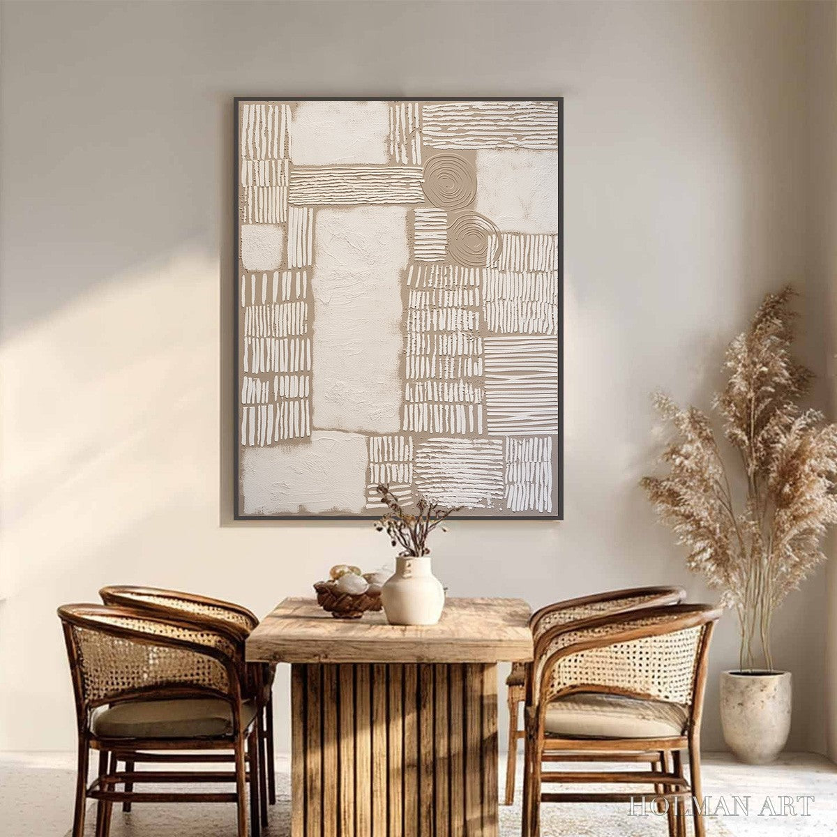 HOLMAN ART Terra Forma – Large Textured Wabi Sabi Abstract Painting - image 2