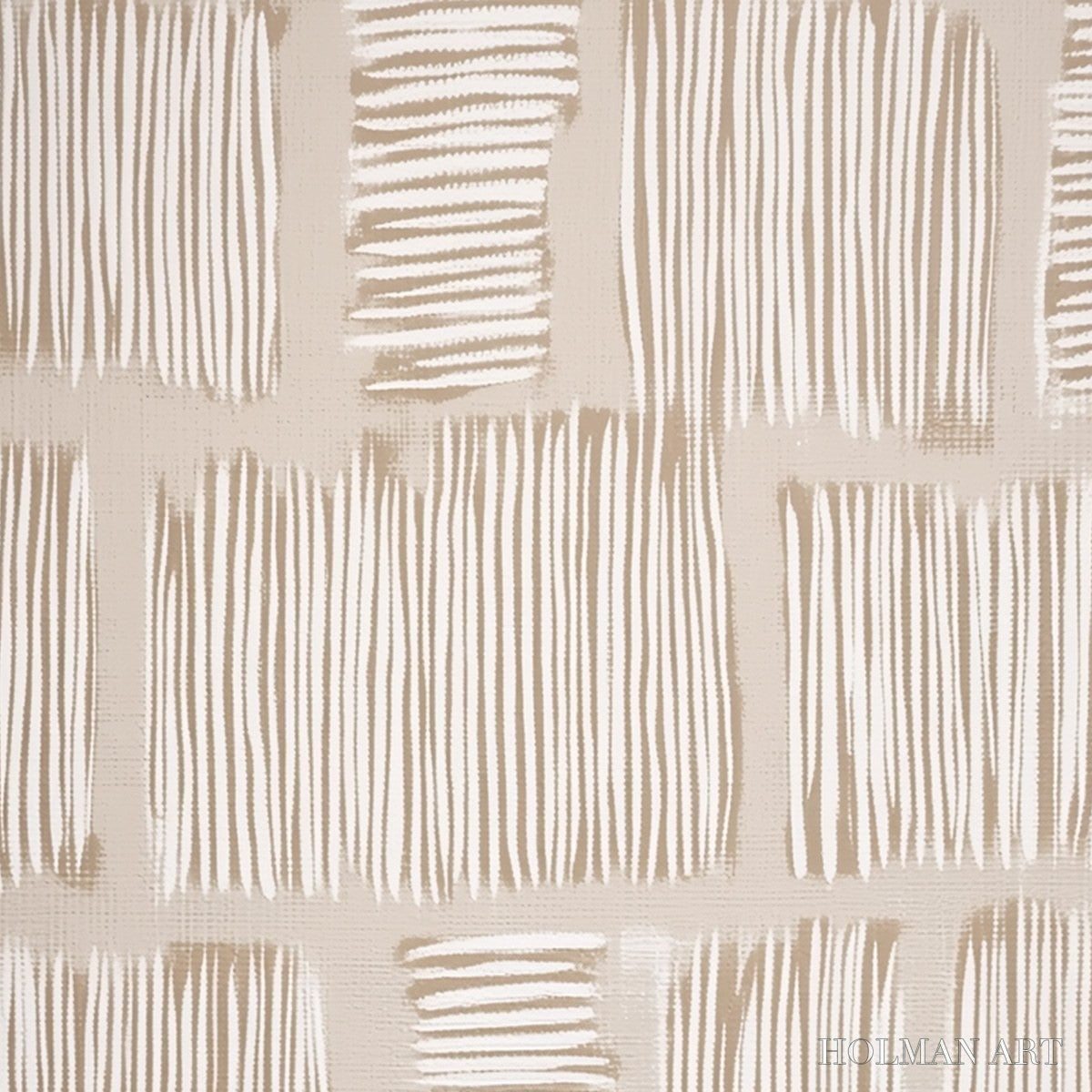 HOLMAN ART Woven Paths – Textured Wabi Sabi Abstract Painting in Neutral Tones - image 3