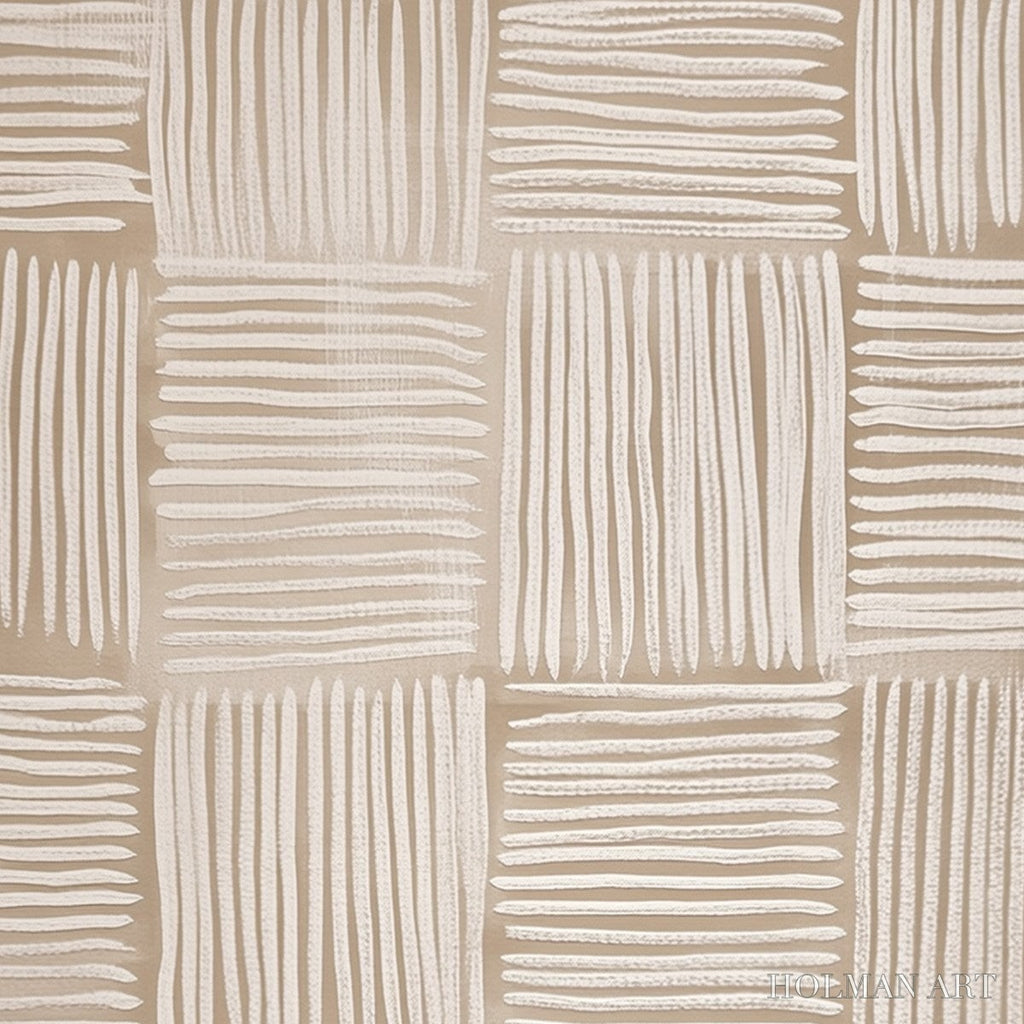 HOLMAN ART Woven Calm – Textured Minimalist Wabi-Sabi Abstract Painting - image 3