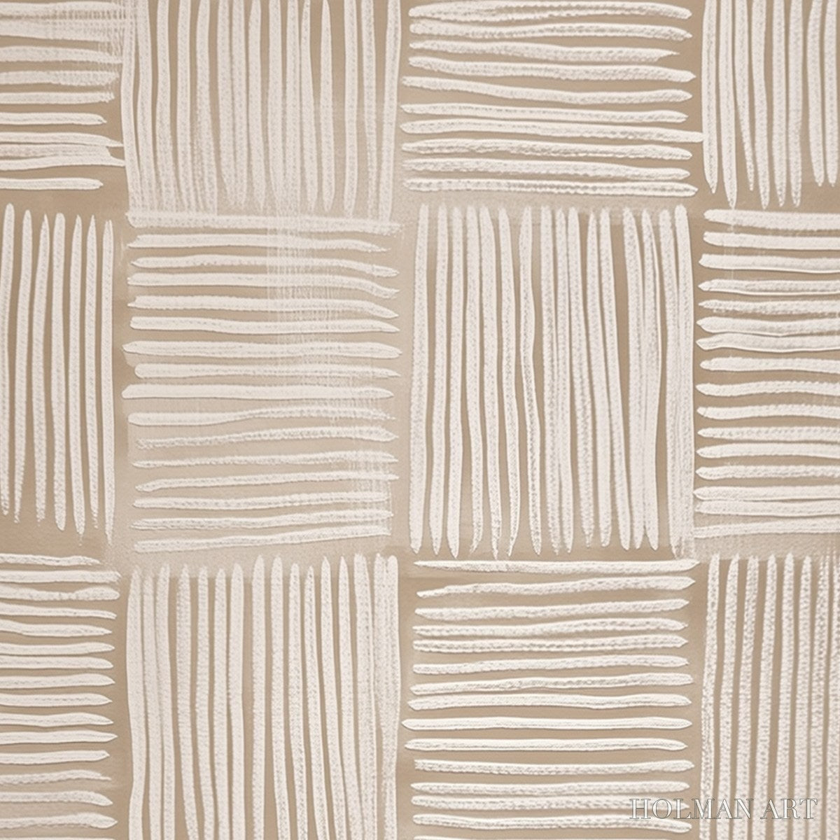 HOLMAN ART Woven Calm – Textured Minimalist Wabi-Sabi Abstract Painting - image 3