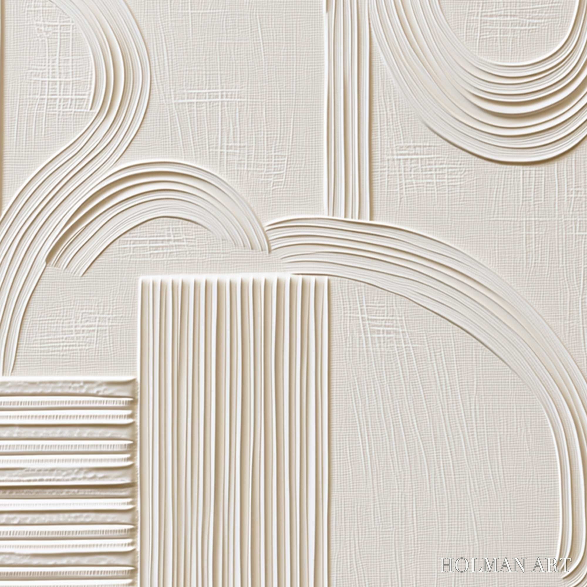 HOLMAN ART Echoes in Silence – Textured Wabi-Sabi Minimalist Abstract - image 5