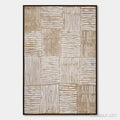 HOLMAN ART Woven Rhythm – Textured Wabi Sabi Abstract - image 1