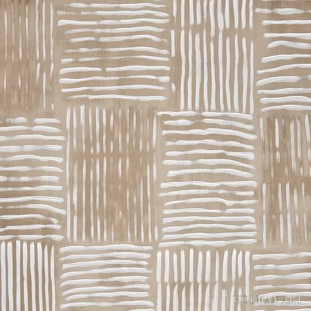 HOLMAN ART Woven Rhythm – Textured Wabi Sabi Abstract - image 3