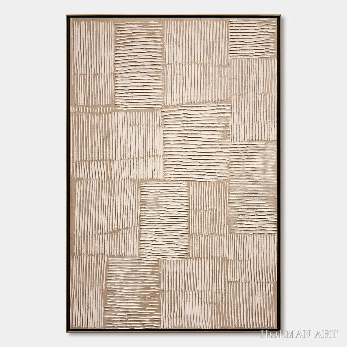 HOLMAN ART Terra Weave – Heavy Textured Minimalist Wabi Sabi - image 1