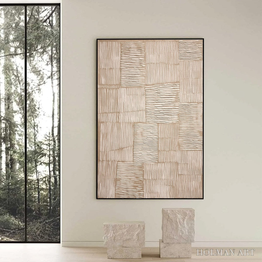 HOLMAN ART Terra Weave – Heavy Textured Minimalist Wabi Sabi - image 6