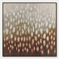 HOLMAN ART Earth'S Whisper – Textured Wabi Sabi Abstract Art in Earth Tones - image 1