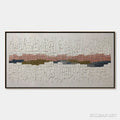 HOLMAN ART Strata – Wabi Sabi Textured Abstract Horizontal - image 1