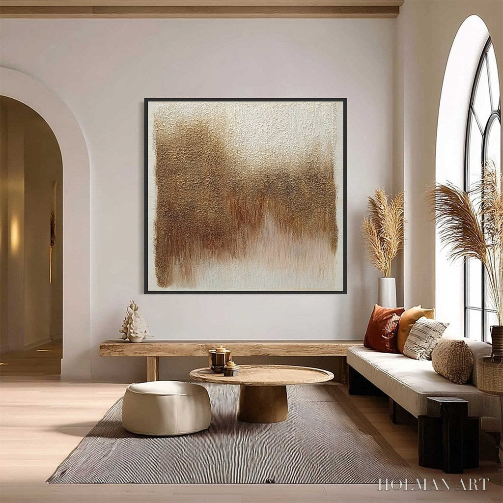 HOLMAN ART Terra Firma – Heavy Textured Wabi Sabi Abstract Painting - image 2