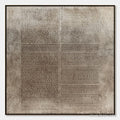 HOLMAN ART Earthen Tablet – Textured Wabi Sabi Minimalist Abstract Painting - image 1