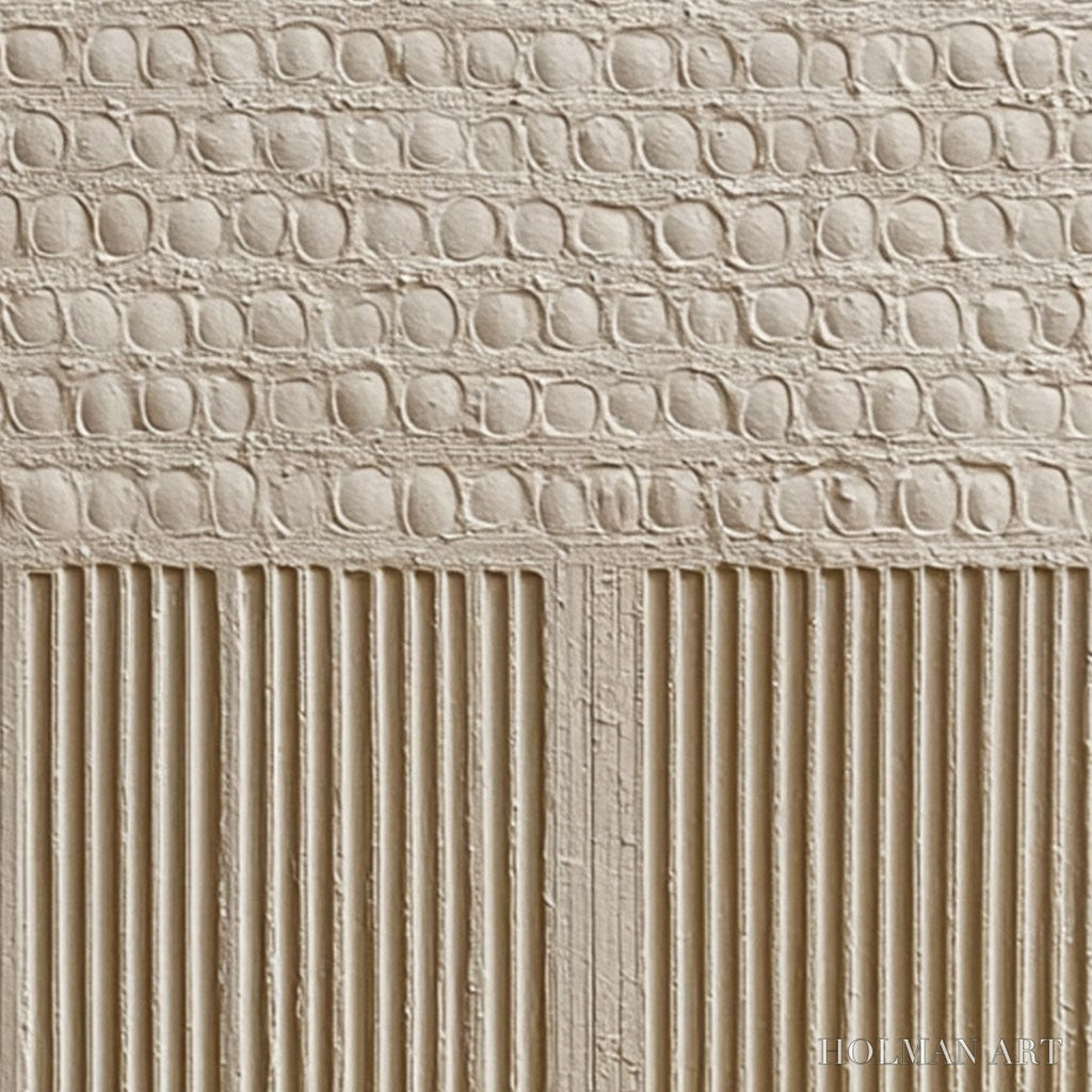 HOLMAN ART Stone Tablet – Textured Wabi Sabi Minimalist Abstract Painting - image 5
