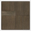 HOLMAN ART Silent Cadence – Square Textured Wabi-Sabi Abstract - image 1