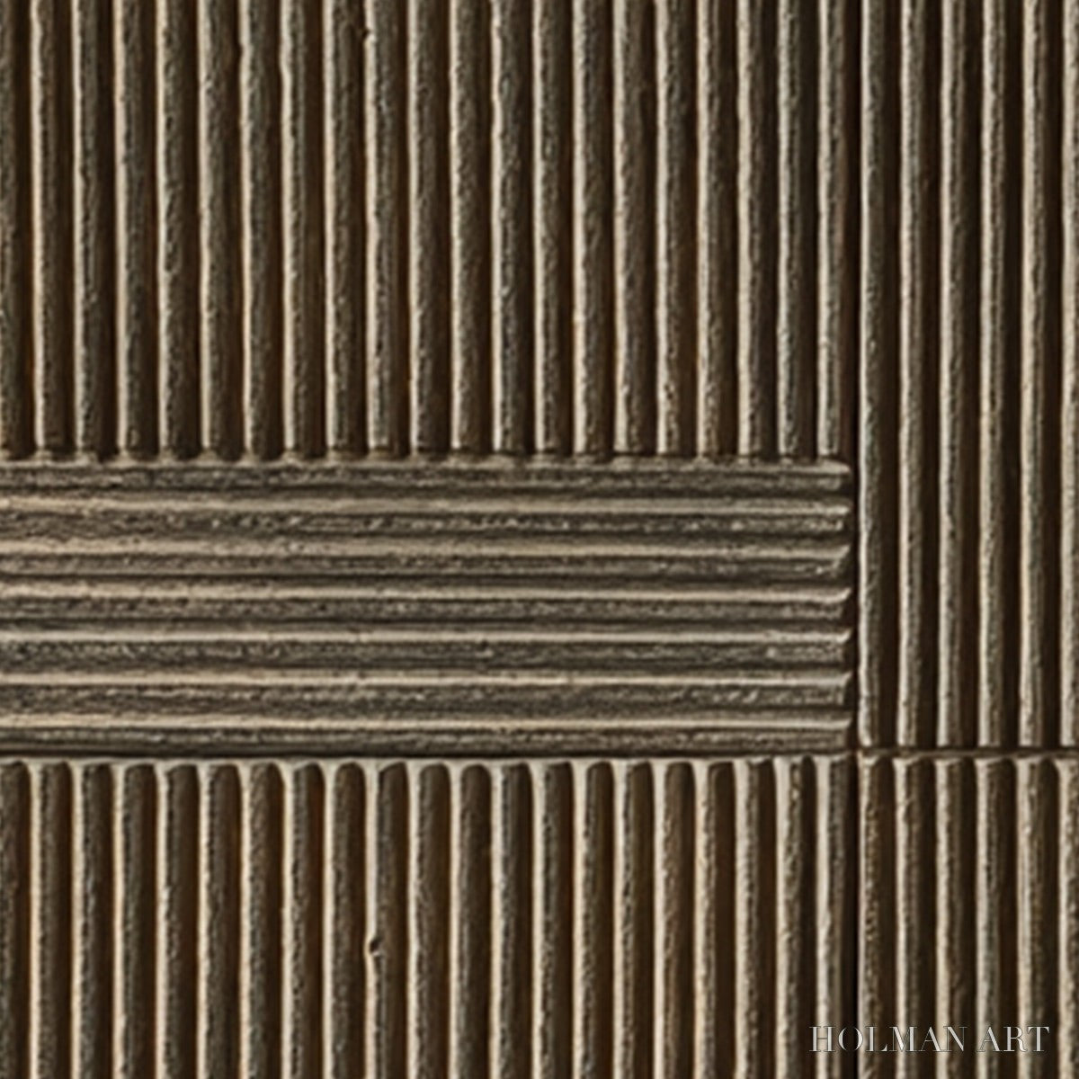 HOLMAN ART Silent Cadence – Square Textured Wabi-Sabi Abstract - image 5