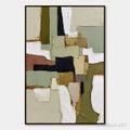 HOLMAN ART Terra Firma – Wabi Sabi Textured Abstract Painting with Earth Tones - image 1