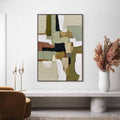 HOLMAN ART Terra Firma – Wabi Sabi Textured Abstract Painting with Earth Tones - image 2