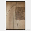 HOLMAN ART Kintsugi Trace – Large Wabi Sabi Textured Abstract - image 1
