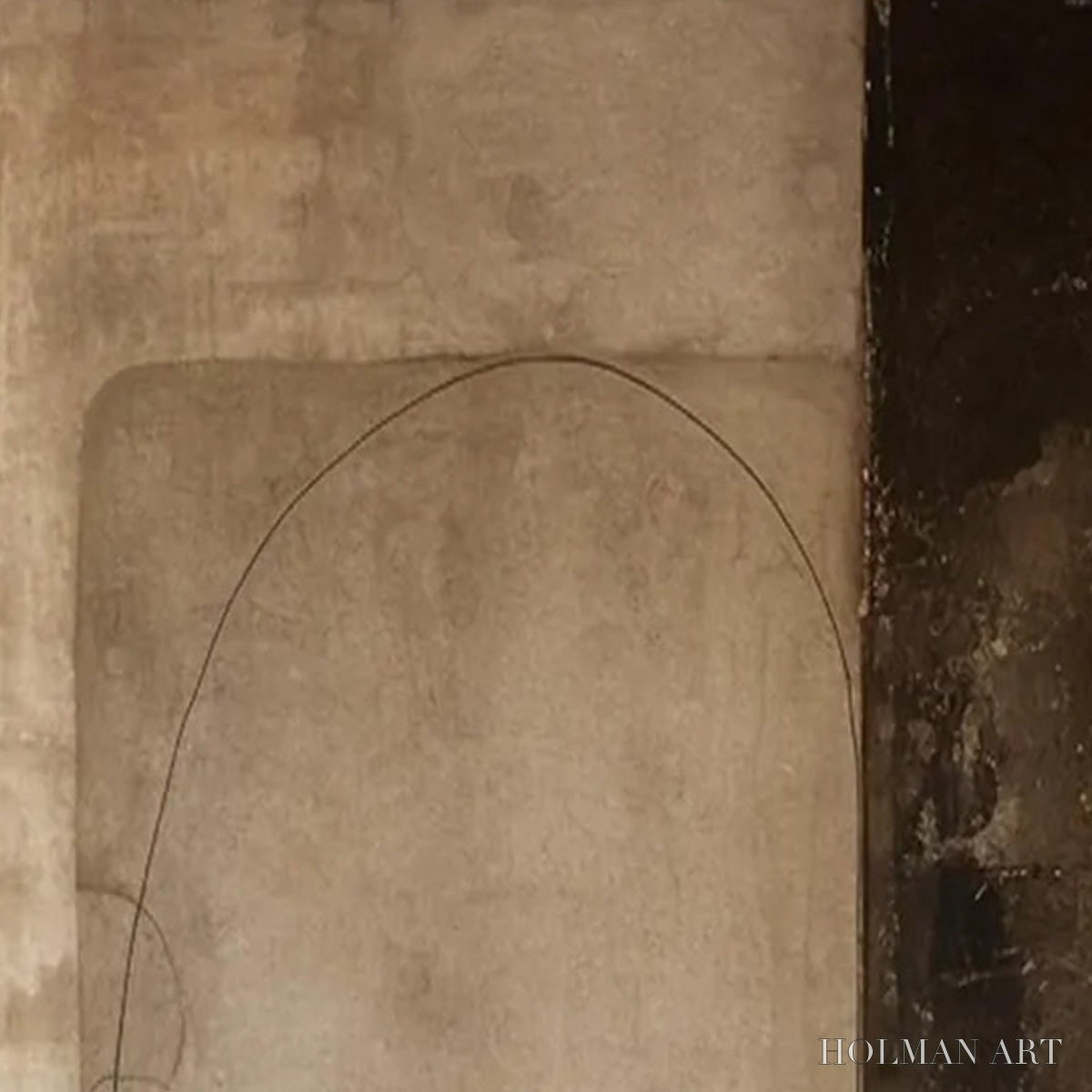 HOLMAN ART Fragmented Memory – Wabi Sabi Style Textured Abstract Painting - image 5