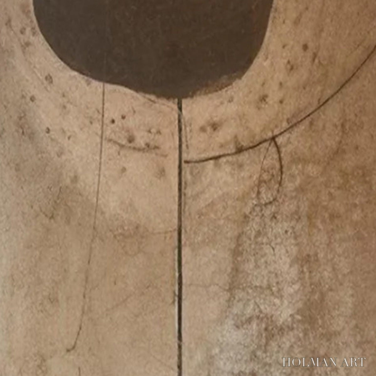 HOLMAN ART Echoes of Earth – Textured Wabi Sabi Abstract Art for Modern Spaces - image 5