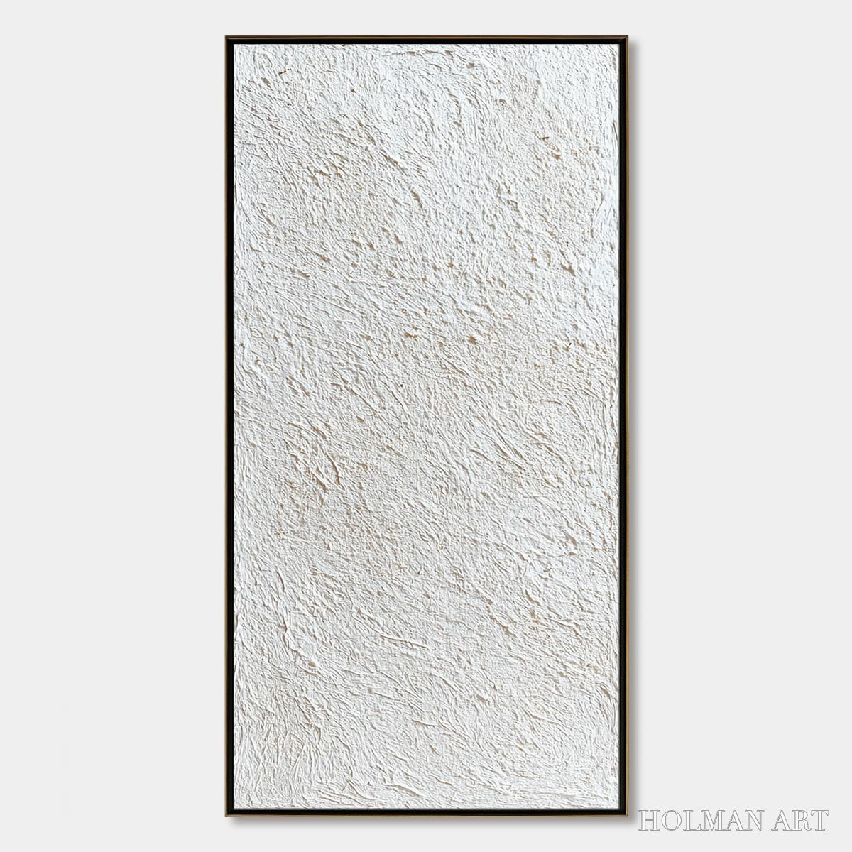 HOLMAN ART Quiet Canvas – Textured Minimalist Wabi Sabi Painting - image 1