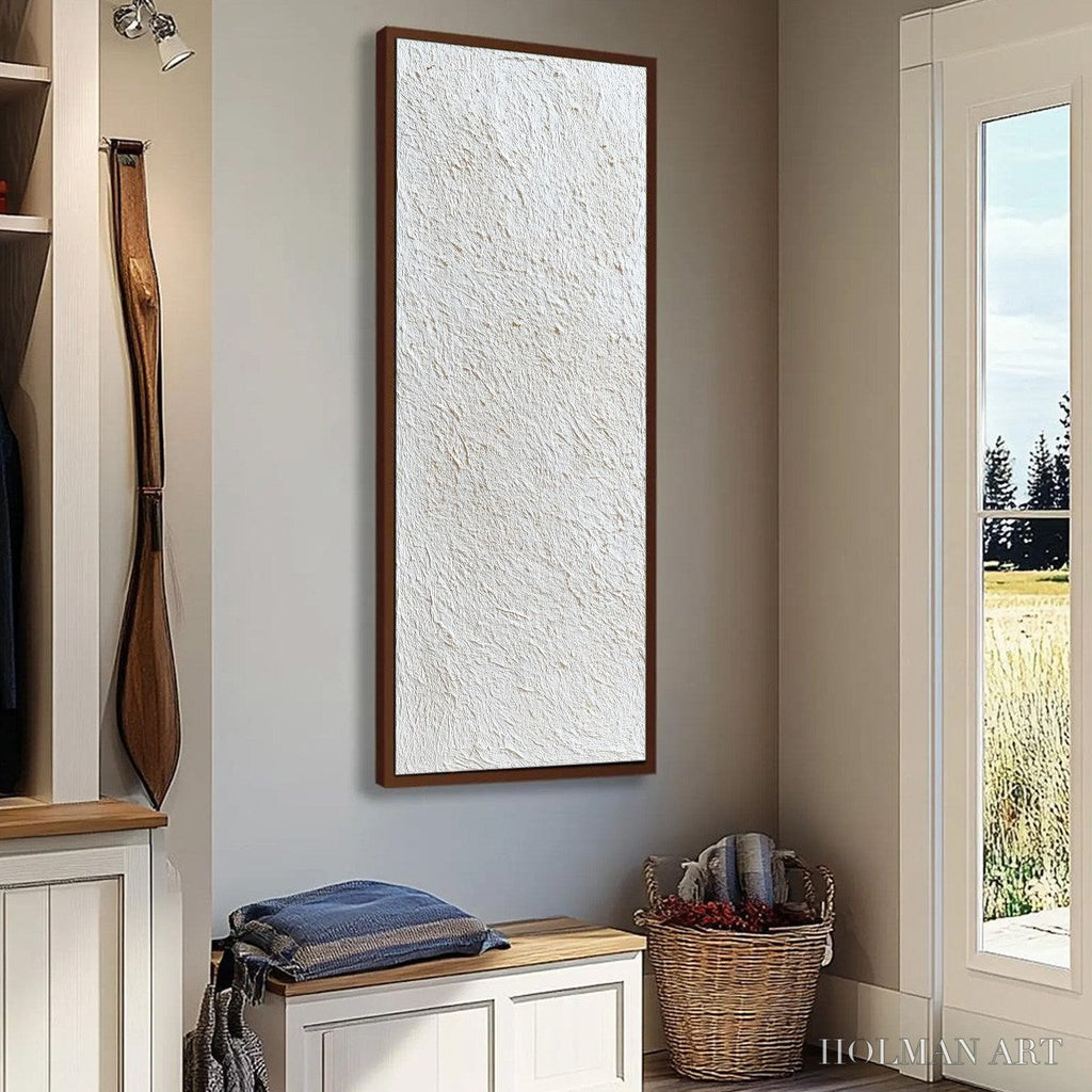 HOLMAN ART Quiet Canvas – Textured Minimalist Wabi Sabi Painting - image 6