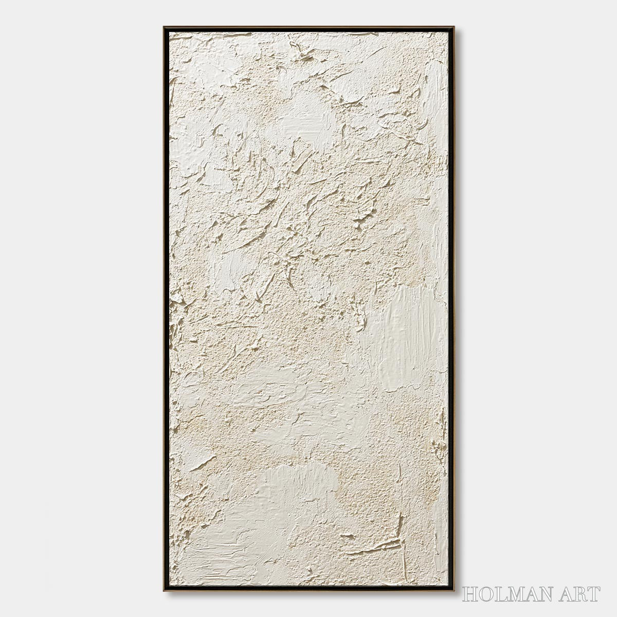 HOLMAN ART Terra Alba – Textured Wabi Sabi Abstract Painting - image 1