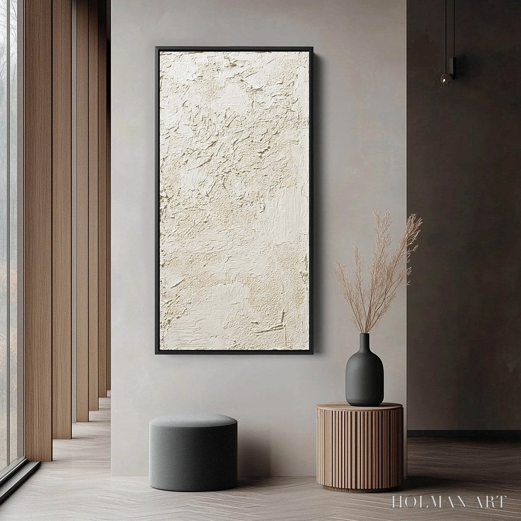 HOLMAN ART Terra Alba – Textured Wabi Sabi Abstract Painting - image 6