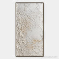 HOLMAN ART Terra Alba – Textured Wabi Sabi Minimalist Abstract Painting - image 1