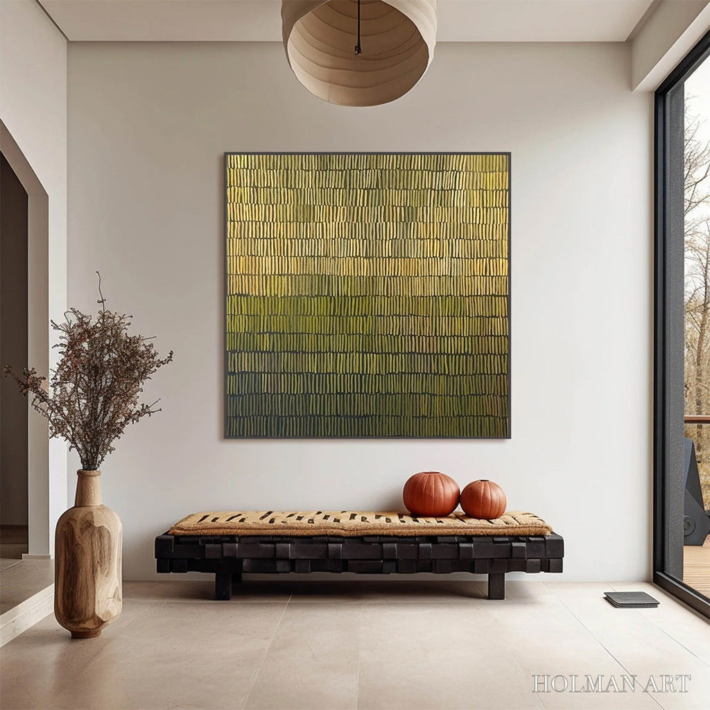 HOLMAN ART Terraced Serenity – Wabi Sabi Minimalist Abstract Painting - image 2