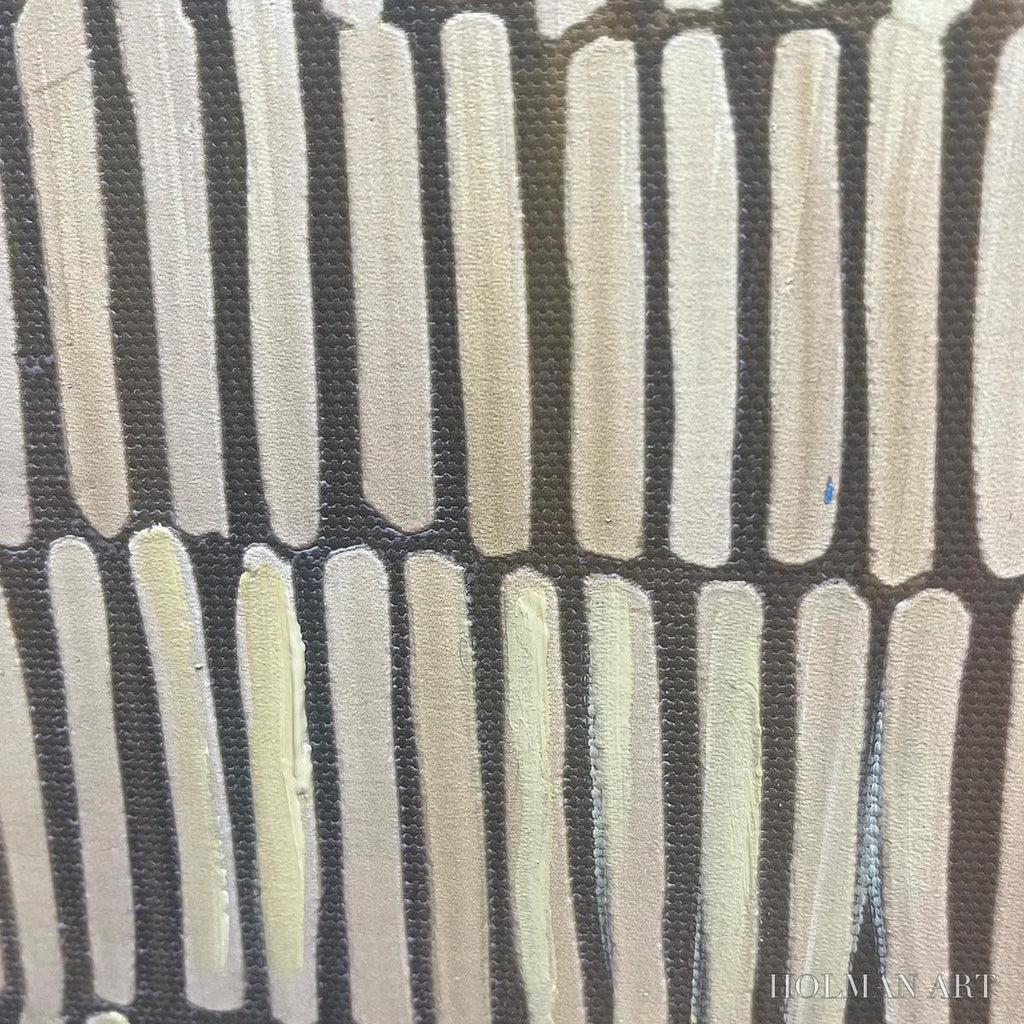 HOLMAN ART Terraced Serenity – Wabi Sabi Minimalist Abstract Painting - image 5