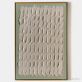 HOLMAN ART Textured Scales – Textured Abstract Painting in Neutral Tones - image 1