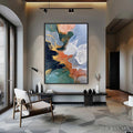 HOLMAN ART Ascension – Textured Impasto Abstract Painting with Gold Accents - image 2