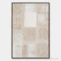 HOLMAN ART Silent Rhythms – Textured Wabi Sabi Abstract Painting - image 1