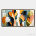 HOLMAN ART Urban Jubilee – Large Colorful Abstract Textured Oil Painting for Modern Decor - image 1