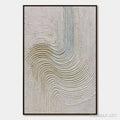 HOLMAN ART Silent Frequency – Textured Wabi Sabi Minimalist Abstract - image 1