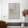 HOLMAN ART Silent Frequency – Textured Wabi Sabi Minimalist Abstract - image 2