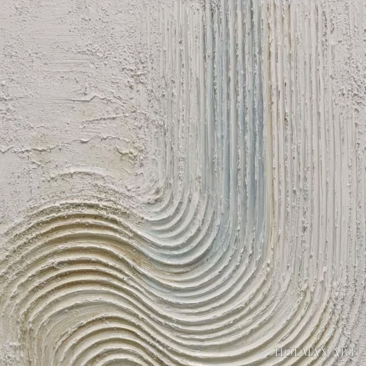 HOLMAN ART Silent Frequency – Textured Wabi Sabi Minimalist Abstract - image 3