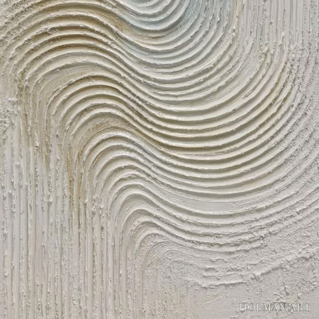 HOLMAN ART Silent Frequency – Textured Wabi Sabi Minimalist Abstract - image 5