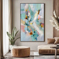 HOLMAN ART Mosaic Dream – Colorful Modern Abstract Geometric Painting - image 2