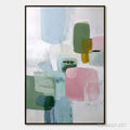 HOLMAN ART Morning Blush – Soft Pastel Abstract - image 1