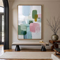 HOLMAN ART Morning Blush – Soft Pastel Abstract - image 2