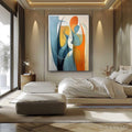 HOLMAN ART Convergence – Colorful Modern Abstract Figurative Art - image 2