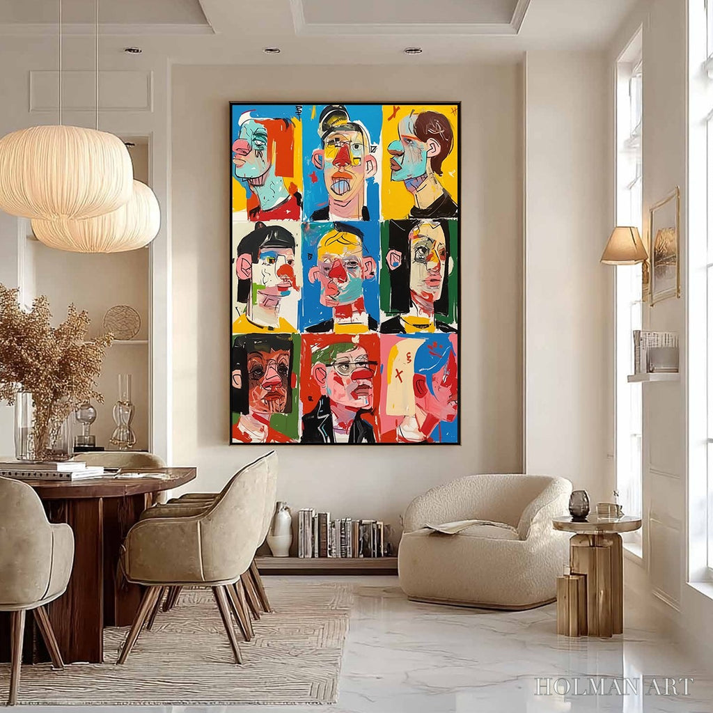 HOLMAN ART Facets of Identity – Colorful, Expressive Portrait Series - image 2