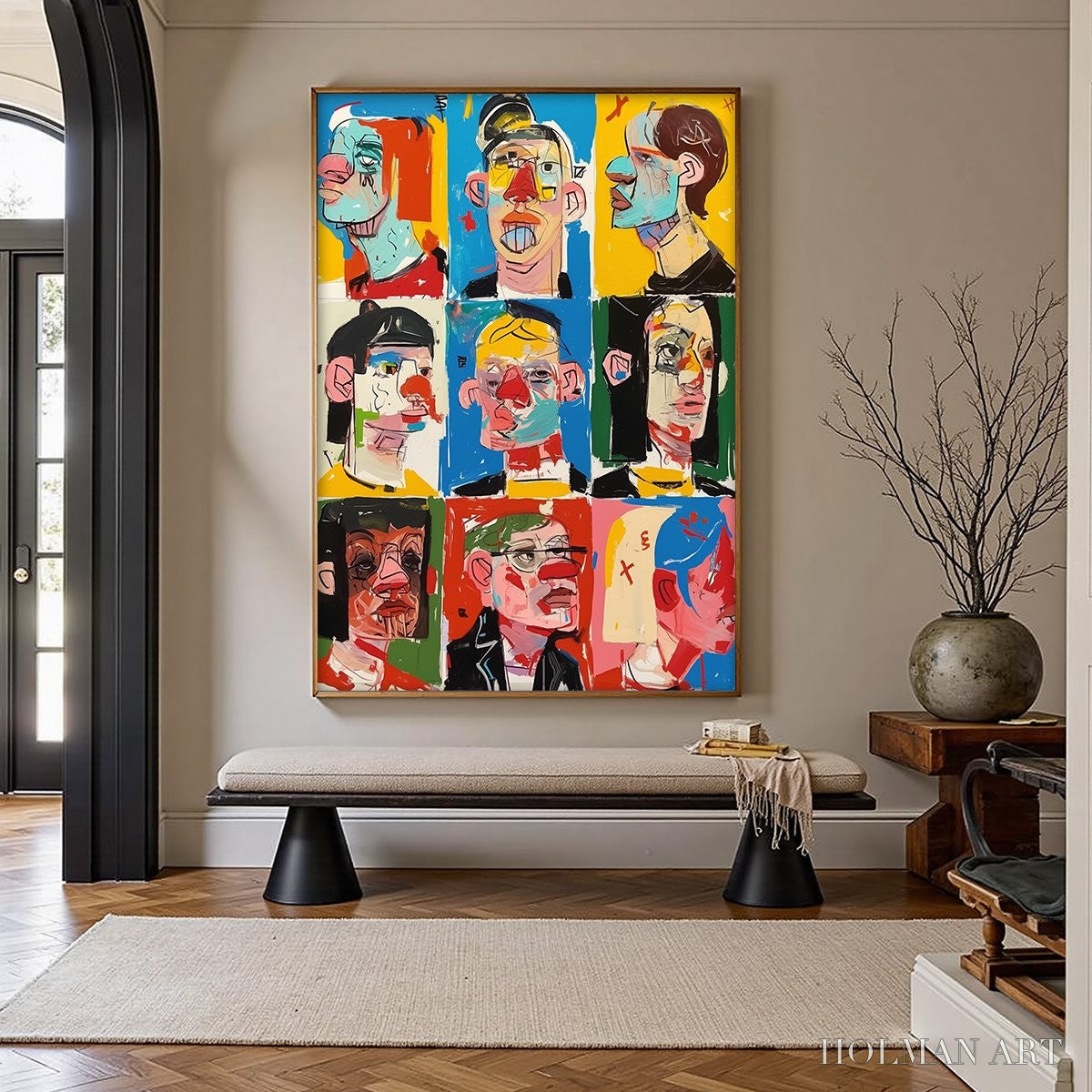 HOLMAN ART Facets of Identity – Colorful, Expressive Portrait Series - image 3