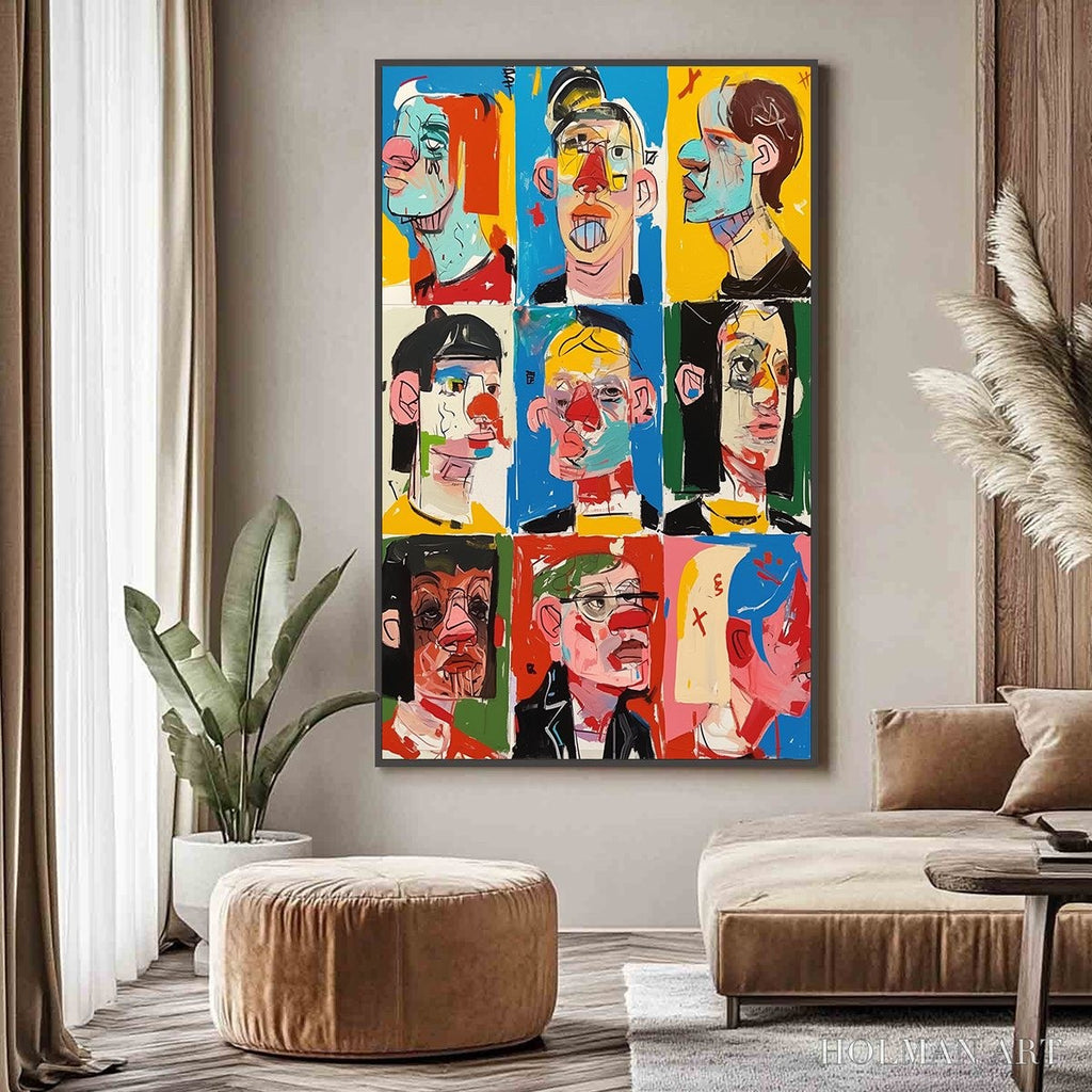 HOLMAN ART Facets of Identity – Colorful, Expressive Portrait Series - image 4