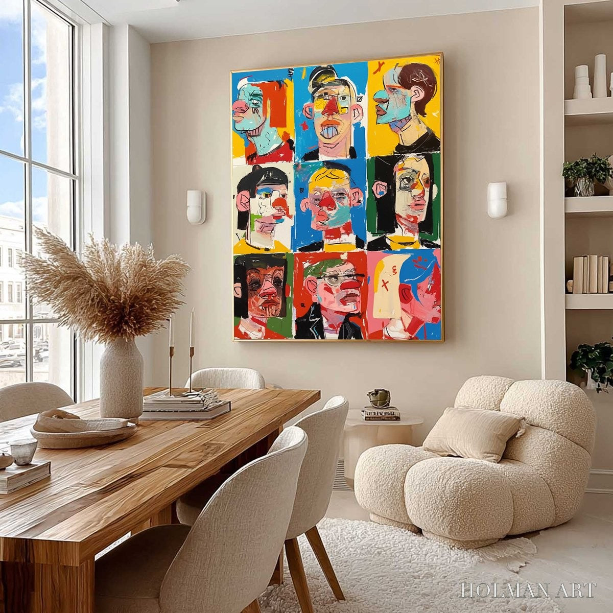 HOLMAN ART Facets of Identity – Colorful, Expressive Portrait Series - image 5